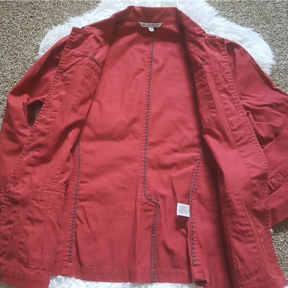 Cabi button down jacket Size Medium - image 8